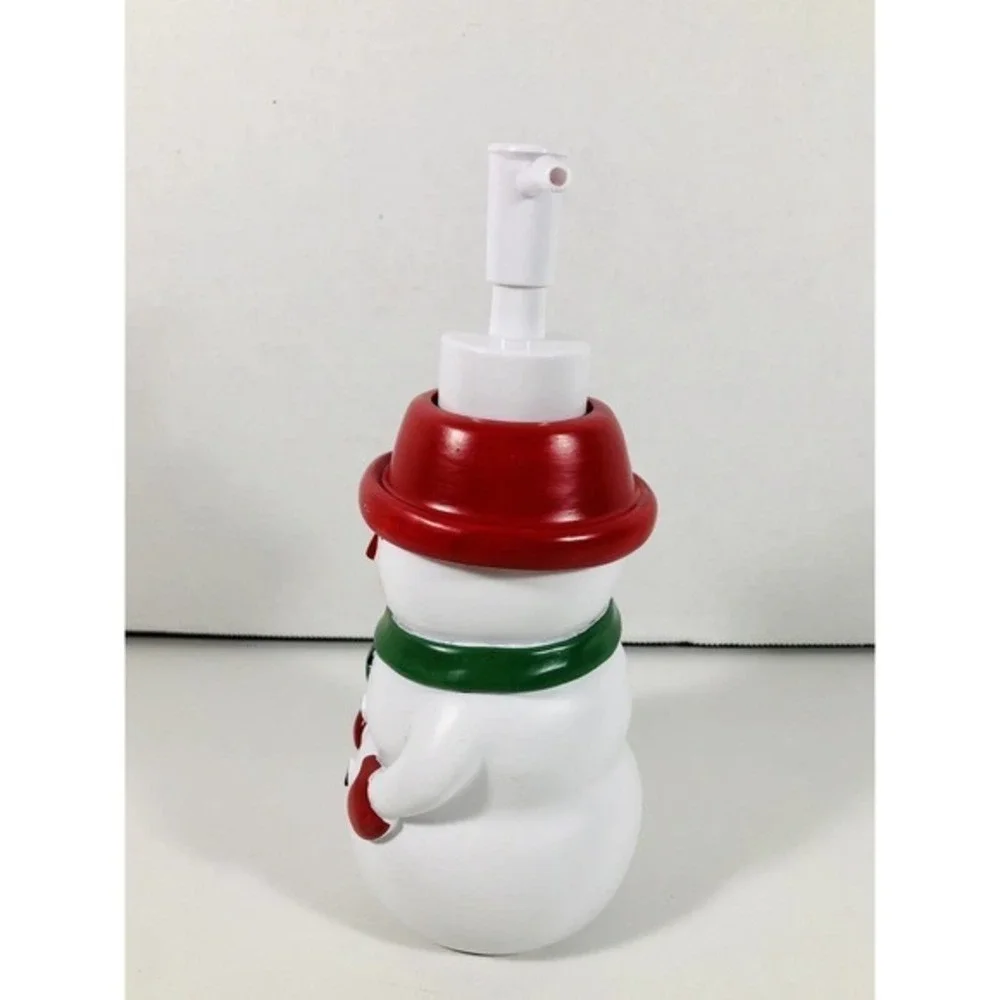 🎄Wondershop Snowman Soap Pump Dispenser For Kitchen Or Bathroom CHRISTMAS